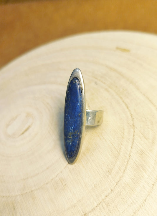 Bague argenté et Lapis Lazulli
